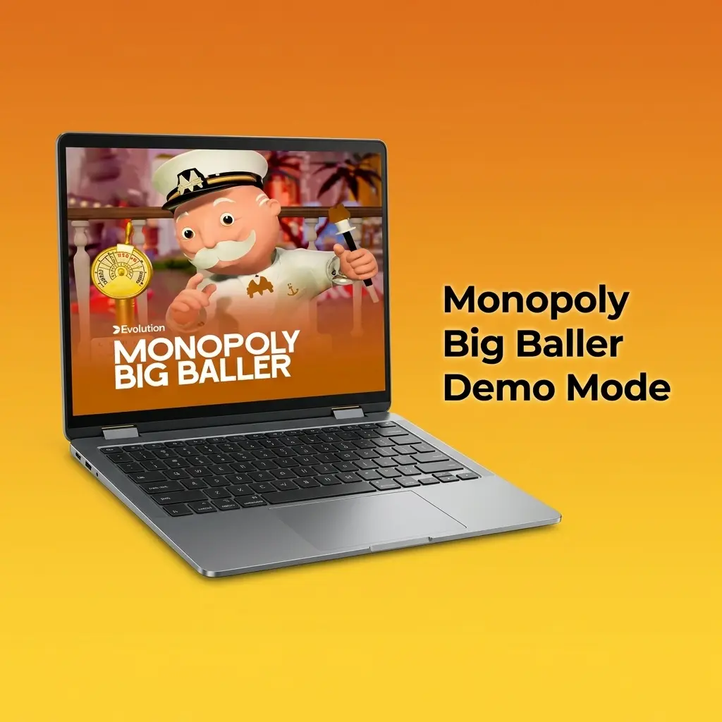 Monopoly Big Baller demo mode gameplay screen